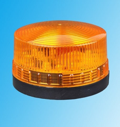 2 Flash alarme feu eclairage led 220v 230v ambre ip54 signalisation lumineuse LTE-5061 tb-35 ECLATS DESTOCKAGE