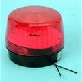 Flash alarme electronique xenon 220v rouge ø99x75mm ip 65 haa220r feu clignotant lumineux - ECLATS DESTOCKAGE