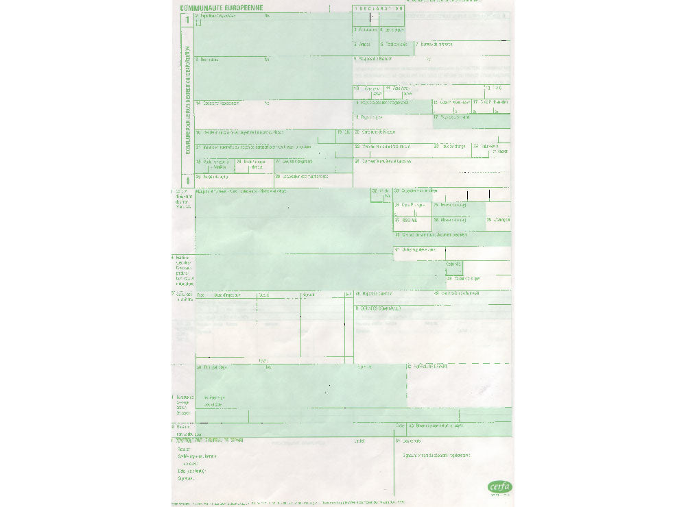 Frais document douane pour facture 760€ remboursement tva pour marchandise exportee trop percu tva ECLATS DESTOCKAGE