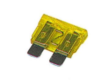 Fusible automobile voyant lumineux jaune 20a 12v reparation auto afu20l - ECLATS DESTOCKAGE