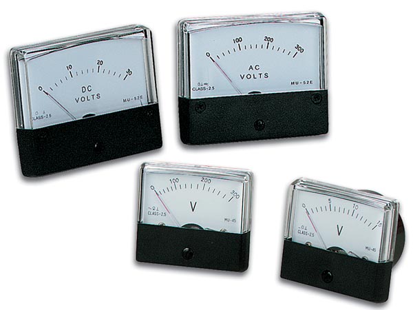 Galvanometre voltmetre 30v dc 70 x 60mm classe 2.5 fix:48 x 48 mm avm7030 medp6030v ECLATS DESTOCKAGE