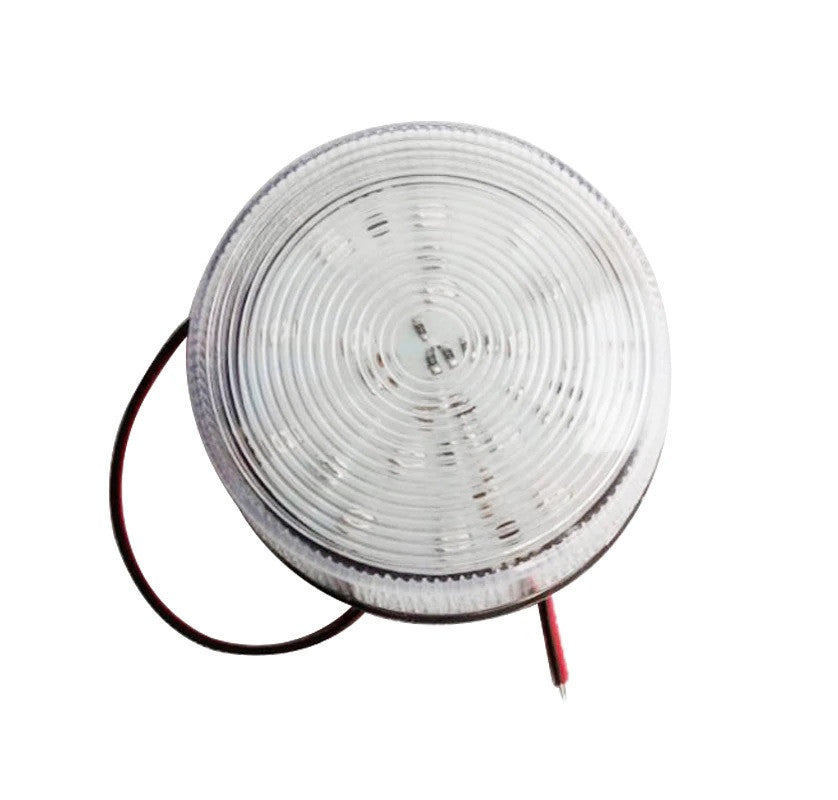 Gyrophare blanc clignotant feu de signalisation LED lampe flash stroboscopique 24vcc SL-79 girophare ECLATS DESTOCKAGE