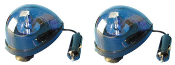 2 Gyrophares bleu ventouse 12v 5w haa65b girophare rotatif eclairage lumiere feu tournant electrique ECLATS DESTOCKAGE