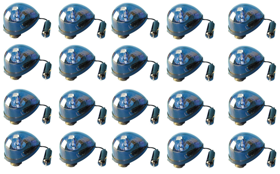 20 Gyrophares bleu ventouse 12v 5w haa65b girophare rotatif eclairage lumiere feu tournant electrique ECLATS DESTOCKAGE