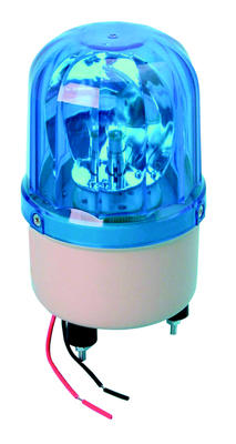 Gyrophare electrique fixe 12vcc 10w bleu ip 65 (fixation par vis) rb101 gyrophares girophare bleus ECLATS DESTOCKAGE
