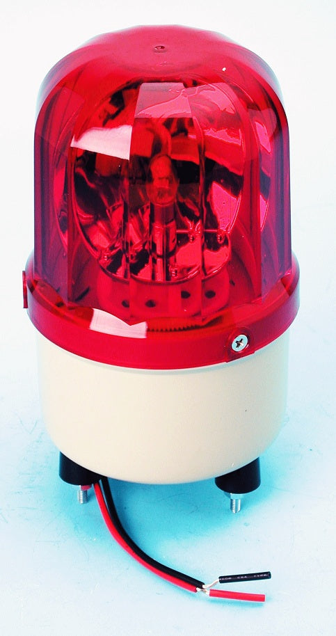 Gyrophare electrique fixe 12vcc 10w rouge ip 65(fixation par vis) rb101 gyrophares girophare fixes ECLATS DESTOCKAGE
