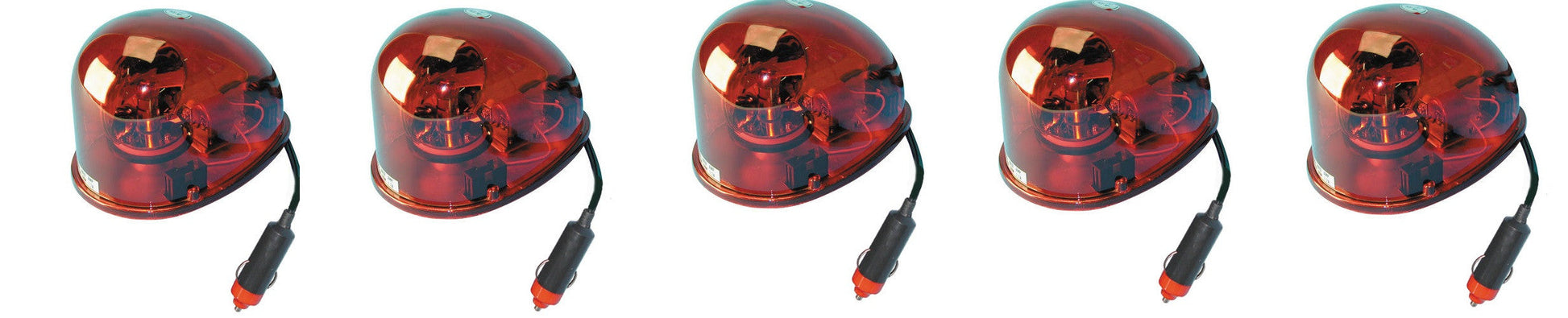 5 Gyrophares electrique magnetique 12v 21w girophare rouge goutte eau feux tournant aimante ECLATS DESTOCKAGE