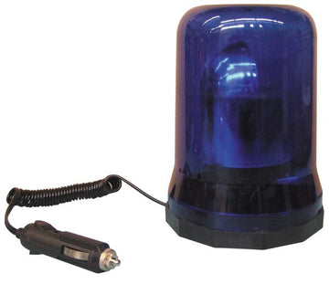 Gyrophare electrique magnetique 12vcc 25w bleu feux ECLATS DESTOCKAGE