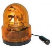 Gyrophare magnetique 12v 21w ambre orange aimant + rallonge feu tournant lumiere aimantee ECLATS DESTOCKAGE