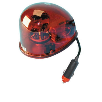 Gyrophare magnetique 24v 21w rouge goutte eau girophare orange feu aimanté electrique ECLATS DESTOCKAGE