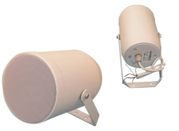 Haut parleur projecteur de son 100v la piece etanche ip44 8 ohm 20w 25w 50v 70v - ECLATS DESTOCKAGE