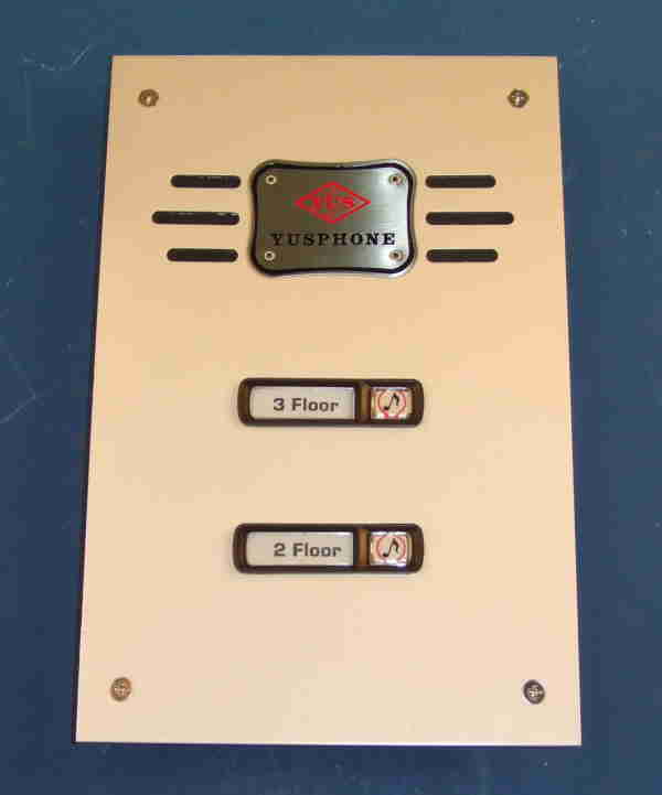 Interphone de rue 2bp (alpp 2xcpp à rajouter) platine interphone de rue platines pour interphones - ECLATS DESTOCKAGE