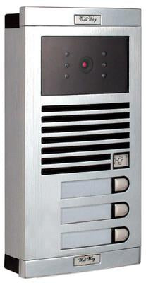 Interphone video electronique n/b de rue 3bp interphone de rue n/b pour immeubles interphones - ECLATS DESTOCKAGE