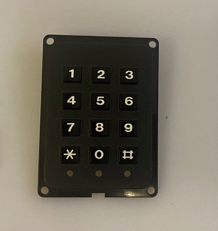 Interrupteur à Membrane pour clavier Kit de bricolage pour arduino 3x4 12 touches plastique 75x52mm ECLATS DESTOCKAGE