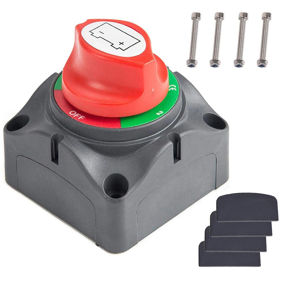 Interrupteur coupure déconnexion batterie 12v 24v 48v 50a 100a 200a 300a voiture bateau eolienne ECLATS DESTOCKAGE