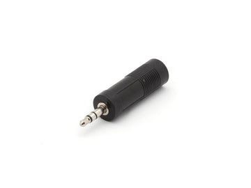 Jack femelle 6.35mm stereo vers jack male 3.5mm stereo caa18 - ECLATS DESTOCKAGE