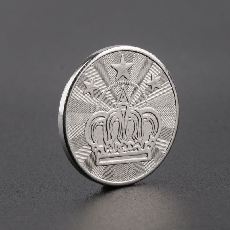 Jeton de jeu en acier inoxydable 25x2mm pour monnayeur majtmulti piece de jeu d arcade ECLATS DESTOCKAGE