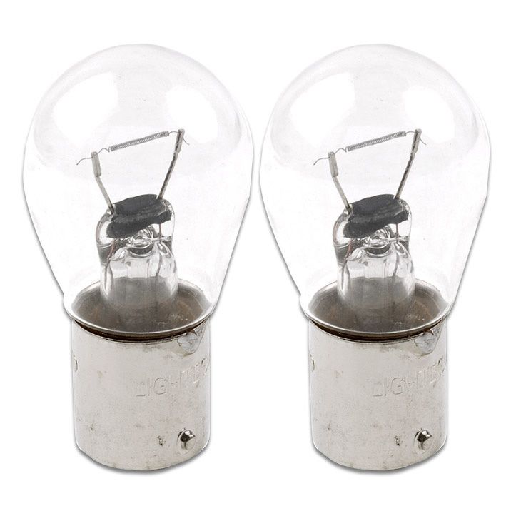 Jeu de 2 ampoules p21w 12v 21w ba15s b15 b15s ba-15s ba15 lightec classic - ECLATS DESTOCKAGE