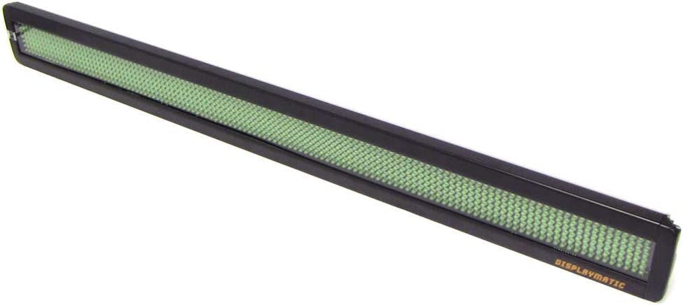 Journal lumineux 120cm x 7cm vert programmable afficheur électronique led journaux message alarme ECLATS DESTOCKAGE