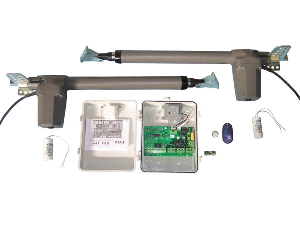Kit automatisme portail 2 vantaux 1.85m 300mm automatismes a bloquage basic 320w portails - ECLATS DESTOCKAGE