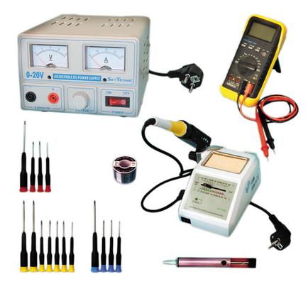 Kit sav pro electricite electronique installation electrique fer a souder outillage alimentation ECLATS DESTOCKAGE