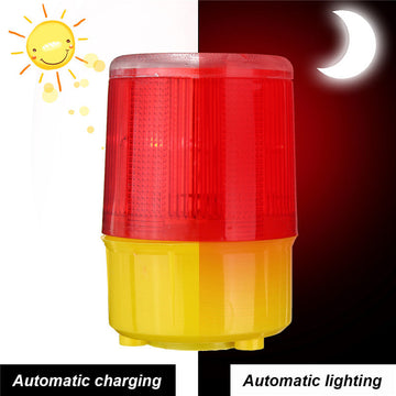 Lampe de chantier lanterne solaire batterie 1.2v 400mAH eclairage secour 500 1000m 50/minutes JS-01 ECLATS DESTOCKAGE