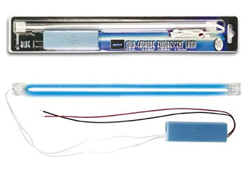 Lampe fluorescente 12v 30cm bleu tube fluo cathode froide avec transfo flpsb2 animation tuning ECLATS DESTOCKAGE