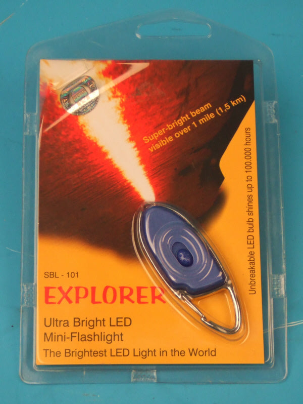 Lampe porte clef avec led blanche (1 seul disponible !} sbl 101 ECLATS DESTOCKAGE