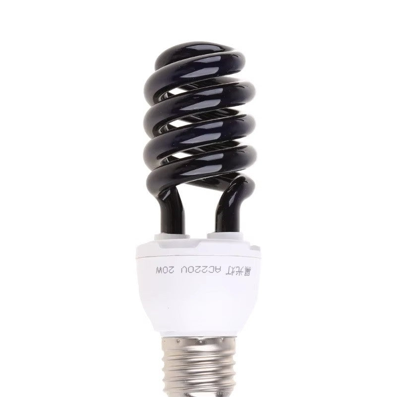 Lampe ultraviolet ampoule fluocompacte lumiere noire spirale e27 t3 15w 20w lae1f8f 220v 230v 240v ECLATS DESTOCKAGE