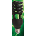Lampe uv lumiere noire e27 t4 spirale 25w  75w 220v compatible 20w fluocompacte 240v ultraviolet - ECLATS DESTOCKAGE