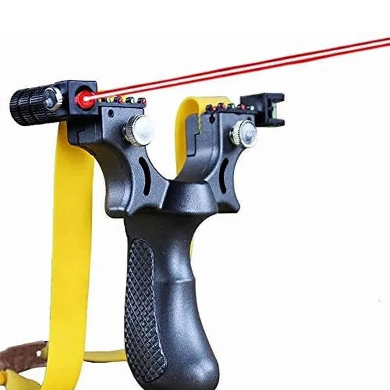 lance pierre catapulte laser avec élastique plat fronde super robuste pour la chasse tir à la cible ECLATS DESTOCKAGE