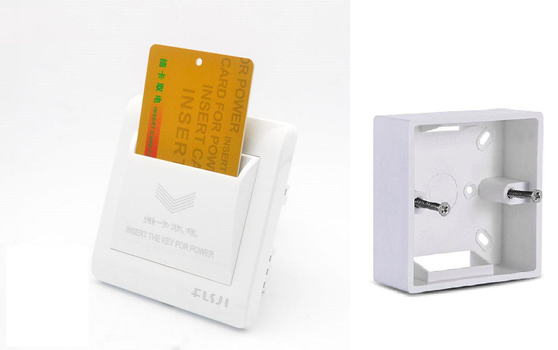 Lecteur de carte magnetique T5557 125khz + Boitier electrique chambre hotel 220v 30a Économie d'énergie ECLATS DESTOCKAGE