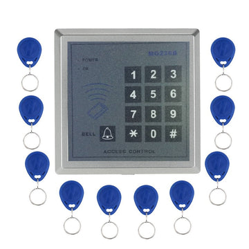Lecteur de proximité 125khz centrale RFID porte entree controle Access ouverture porte + 10 tag ECLATS DESTOCKAGE