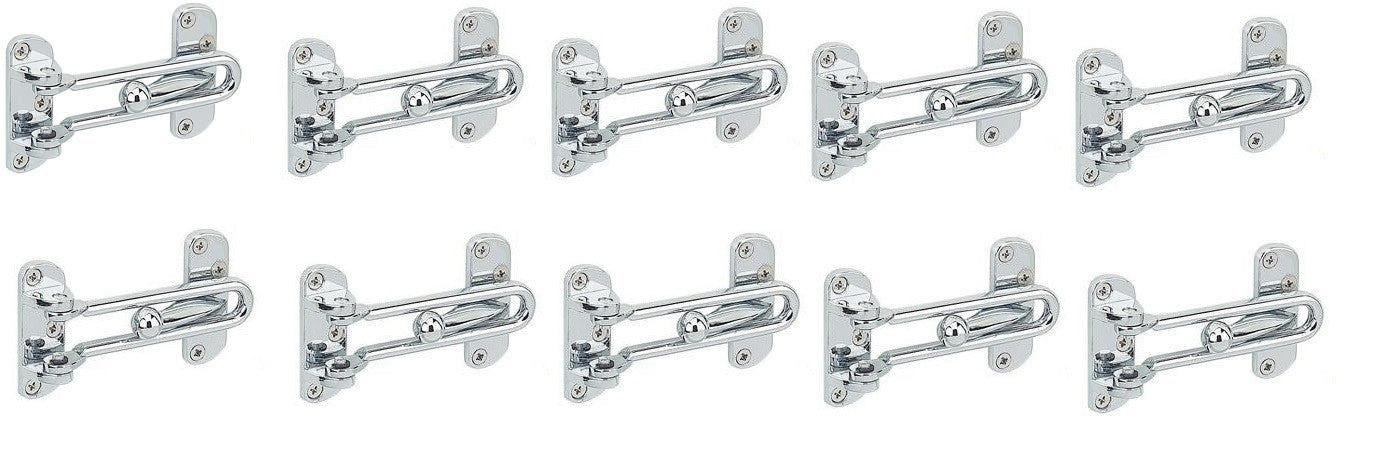 Lot de 10 entrebailleurs de porte appartement villa habitation chainettes chaine de securite ECLATS DESTOCKAGE