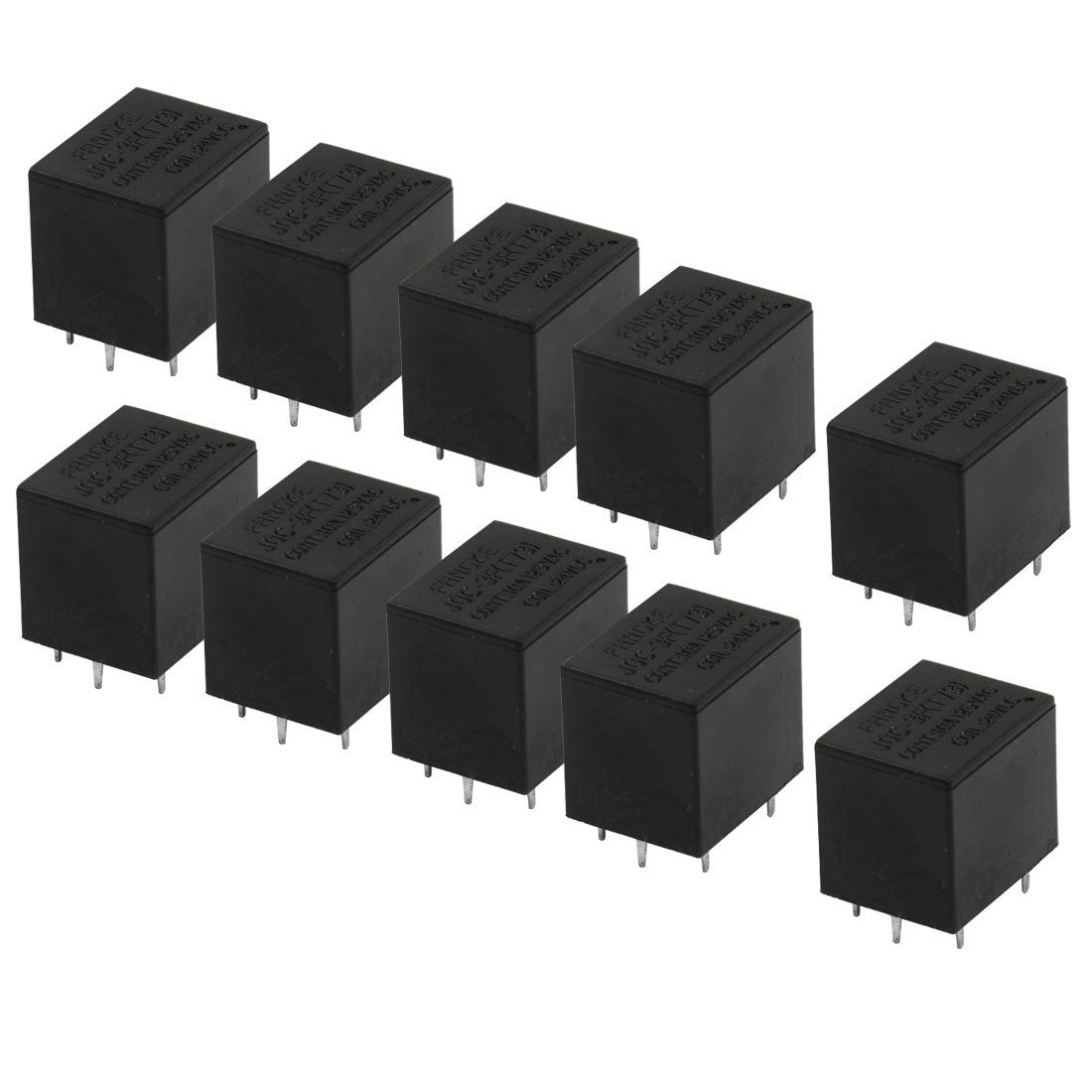 Lot de 10 relais 24vcc finder 10a 1 contact electrique rlf3611 9024 ECLATS DESTOCKAGE