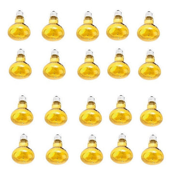 Lot de 20 Spots couleur disco jaune e27 60w r80 220v lamp60o2 lamp60y2 lampe lumiere ampoule ECLATS DESTOCKAGE