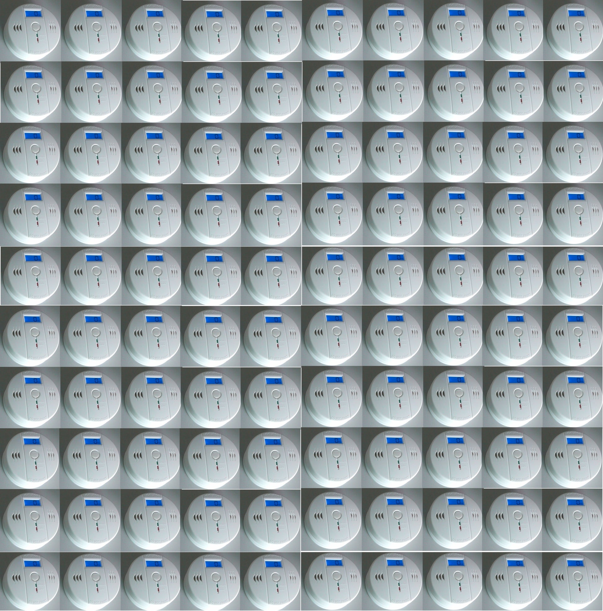 Lot de 100 detecteurs monoxyde carbone co 9v en50291 gf-a03 dp002we capteur alarme autonome buzzer ECLATS DESTOCKAGE