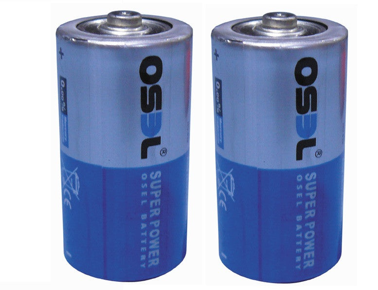 Lot de 2 piles electriques 1.5v alcaline lr14 - ECLATS DESTOCKAGE