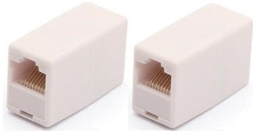 Lot de 2 prolongateurs adaptateur coupleur 8p8c femelle/femelle rj45 raccord tcu3 ECLATS DESTOCKAGE