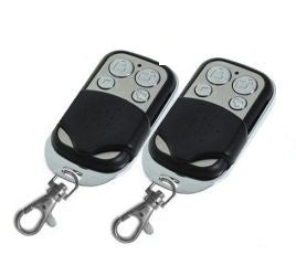 Lot de 2 telecommandes universelle 433 mhz porte de garage / portail alarme 4 boutons ECLATS DESTOCKAGE
