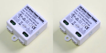 Lot de 2 transformateurs 220v 6w 12v cc 0.5a 500ma Alimentation eclairage driver led 230v 240v - ECLATS DESTOCKAGE