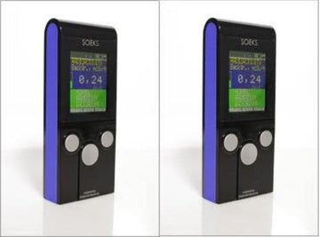 Lot de 2 dosimetre detecteur radioactivite ukraine compteur geiger counter soeks 01m muller activite ECLATS DESTOCKAGE