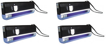 Lot de 4 lampes uv detecteur de faux billet lumiere noire lamp04tbl zluvb ultraviolet carte bancaire ECLATS DESTOCKAGE