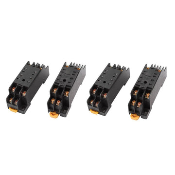 Lot de 4 supports so8p ptf08a relais omron ly2nj jqx-13f hh62p jqx-13f rl12 rl220 8 pins 10a ECLATS DESTOCKAGE