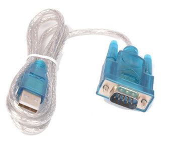 Lot de 40 cables de conversion usb vers rs232 db9 serie 9 pin 80cm cable-146/2 HL-340 ECLATS DESTOCKAGE