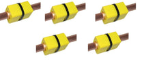 Lot de 5 anti calcaire ultra power magnetique 15/25mm aimant entartrage detartrage tartre tuyau 1/2