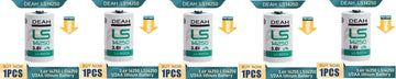 Lot de 5 piles lithium 3.6v 1/2 aa sl350 lr14250 tl5902 ls14250 tl4902 ls 14250 ECLATS DESTOCKAGE