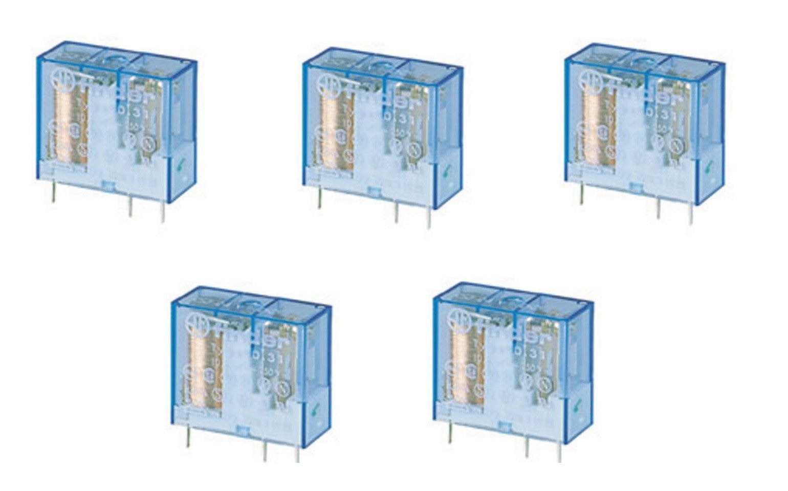 Lot de 5 relais electrique finder 24v cc serie 40 24vdc 10a rlf4031 4031 403190240000 9024 ECLATS DESTOCKAGE