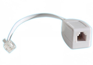 Lot de 500 parafoudres telephonique 1 ligne rj11 tel fax/modem compatible rj12 parasurtenseur ECLATS DESTOCKAGE