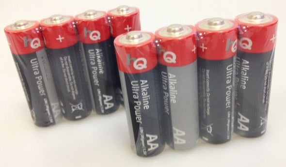 Lot de 8 piles 1.5v alcaline lr06 aa lr6sc am3 lr6 15a e91mn1500 815 4006 hq-alk-aa-01 - ECLATS DESTOCKAGE